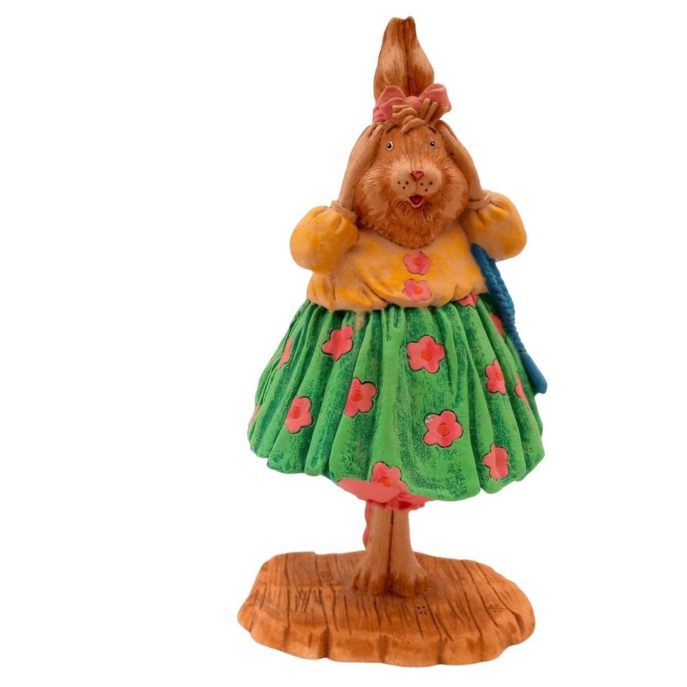 Dept 56 General Store Rabbit Village Bunny Oh No Surprised Easter Department